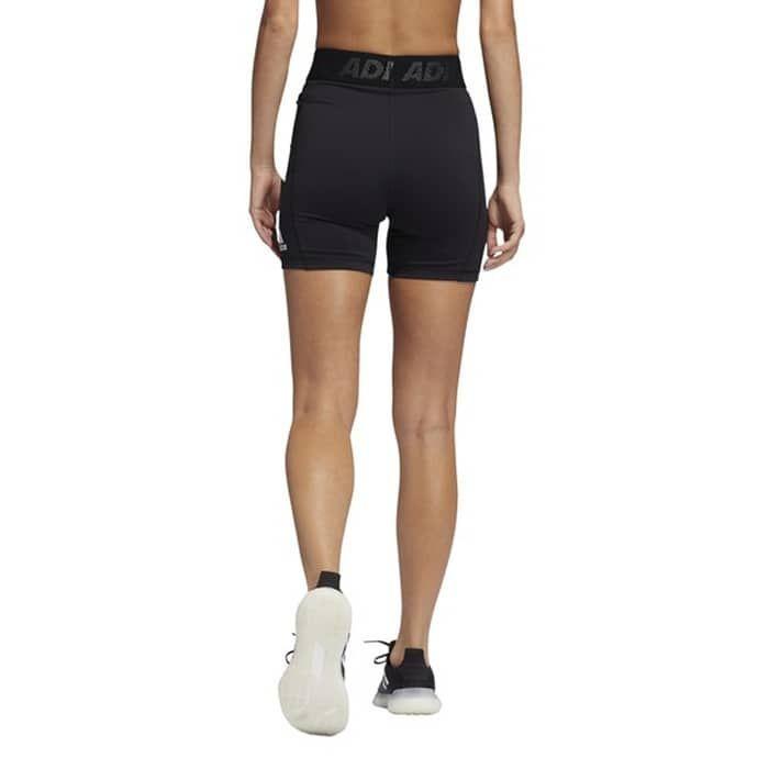 CALZAS CORTAS ADIDAS TECHFIT BADGE OF SPORTS PARA MUJER-1