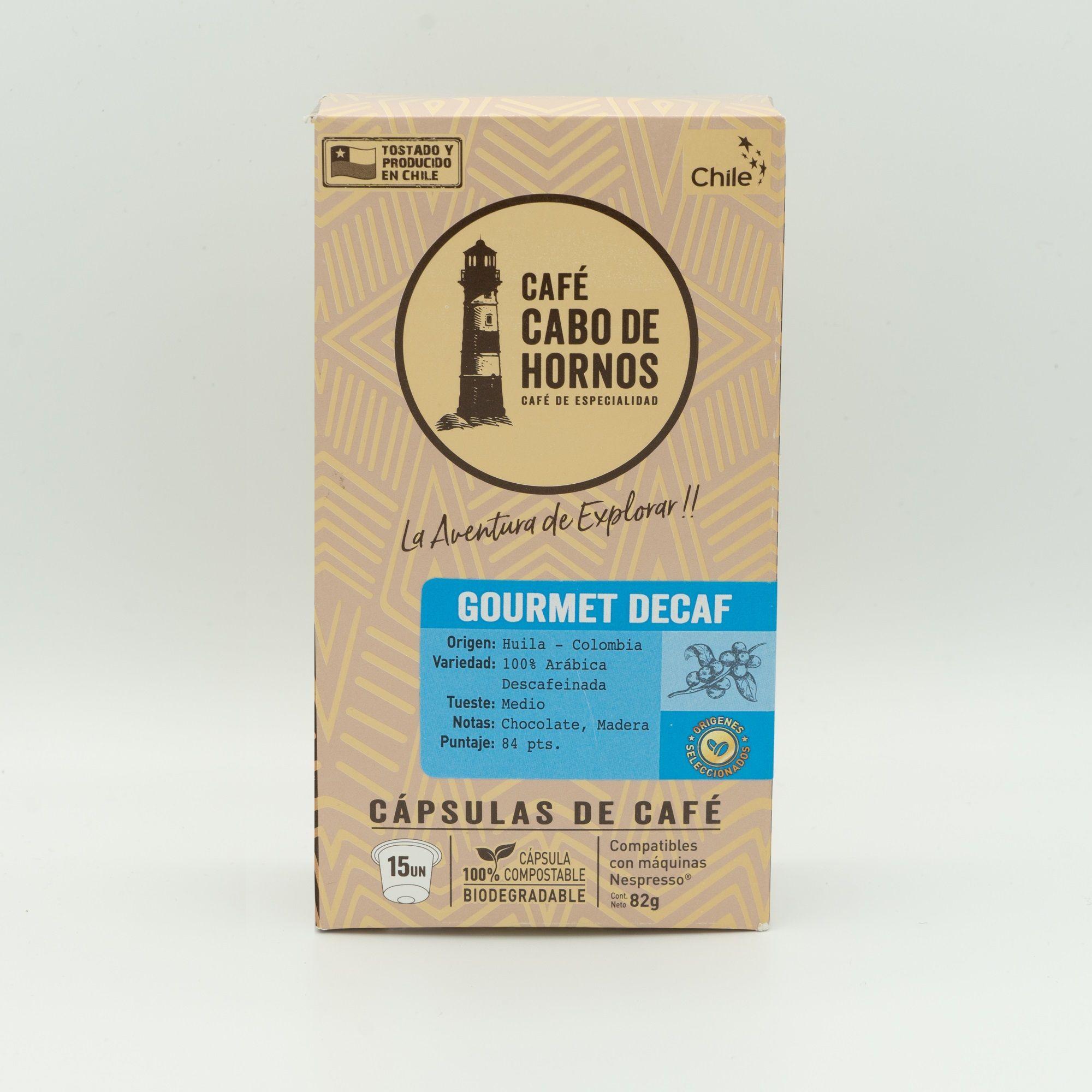 Café Cabo de Hornos Cápsulas DEKA NE caja 15 Un. -0