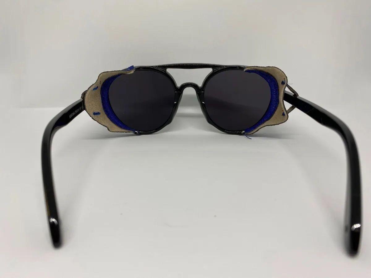 Anteojos Steampunk Aspen Lazcar Outdoor negro azul-2