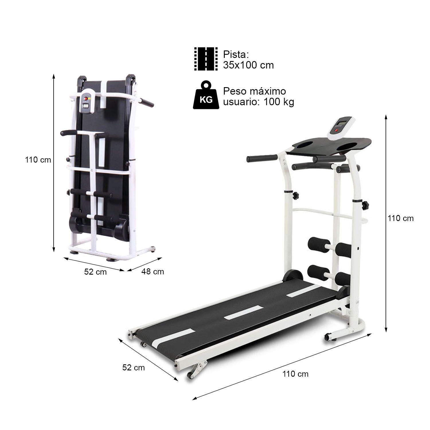 Trotadora Caminadora Manual Multifuncional-2
