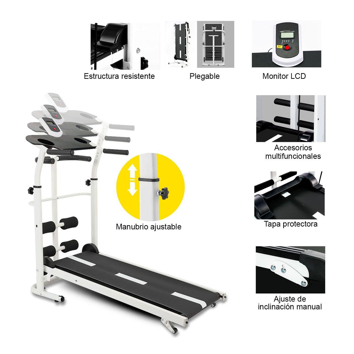 Trotadora Caminadora Manual Multifuncional-3