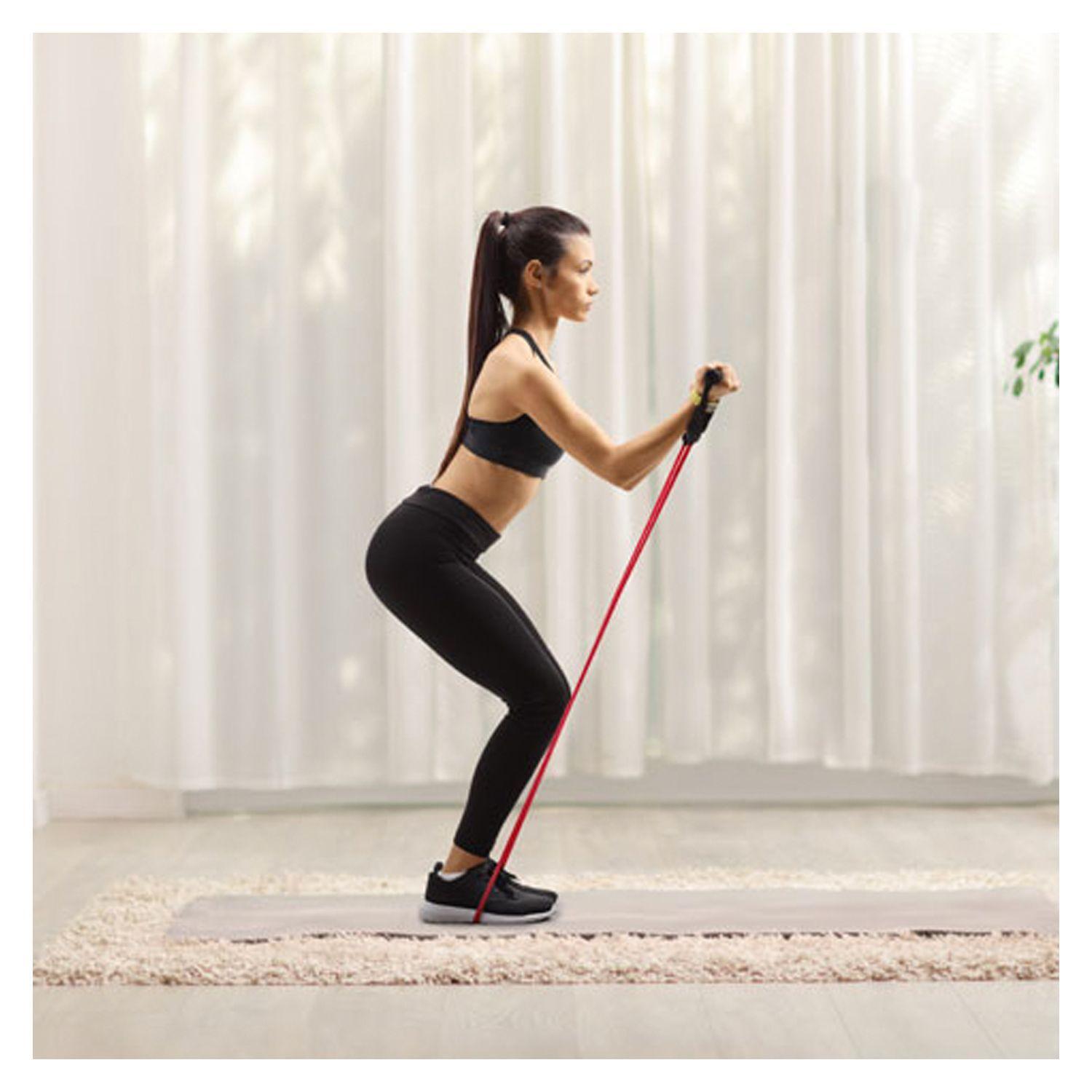 Tubo Elástico De Resistencia Yoga Ejercicios Fitness-5