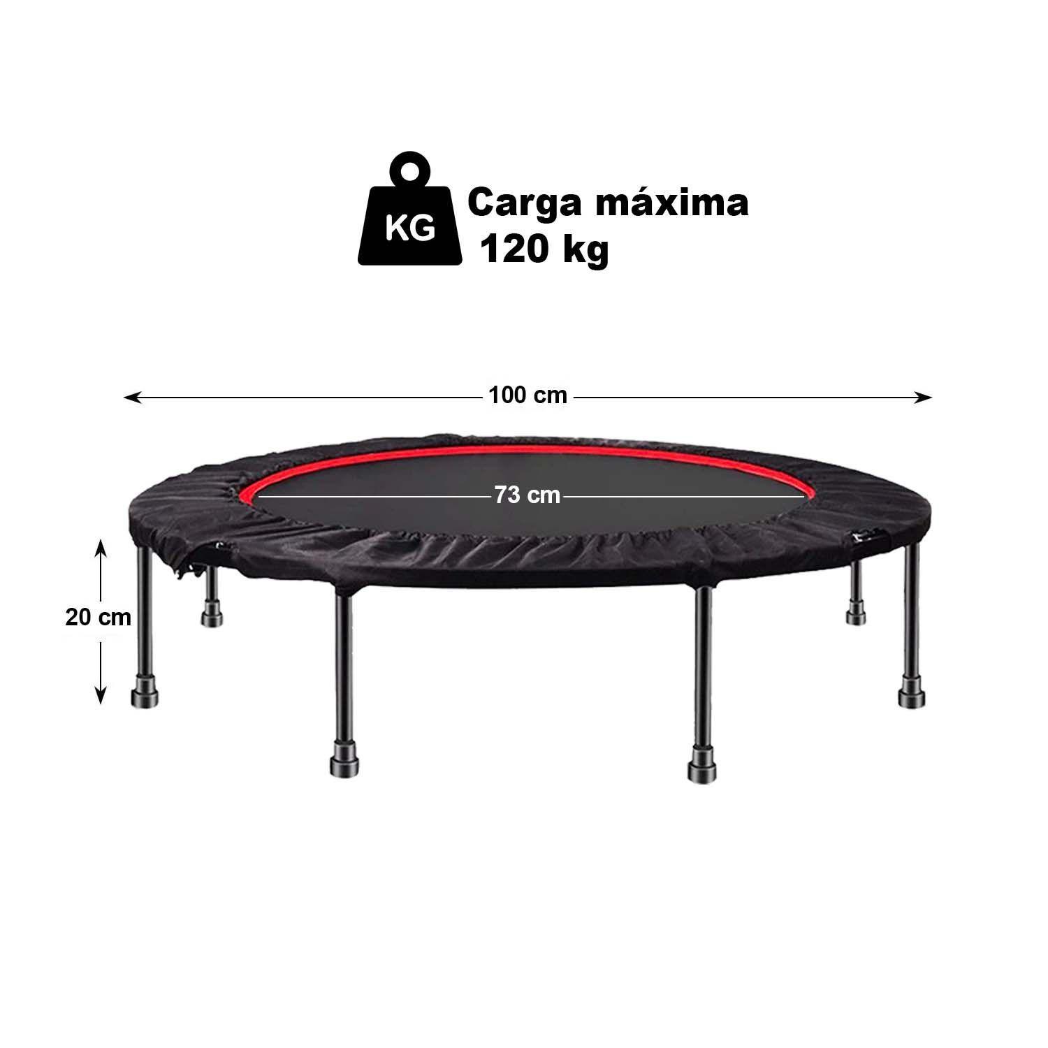 Trampolín Ejercicios Fitness 100 Cm-2