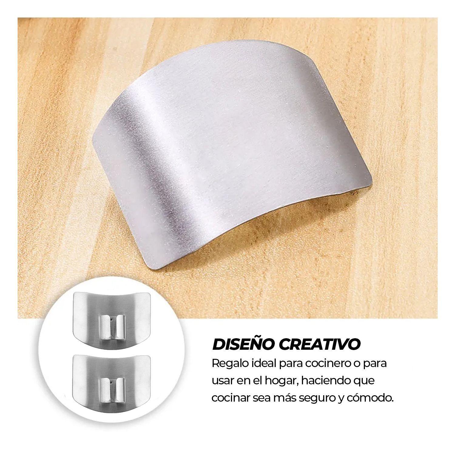 Pack 2 Protectores para dedos Acero inoxidable-4