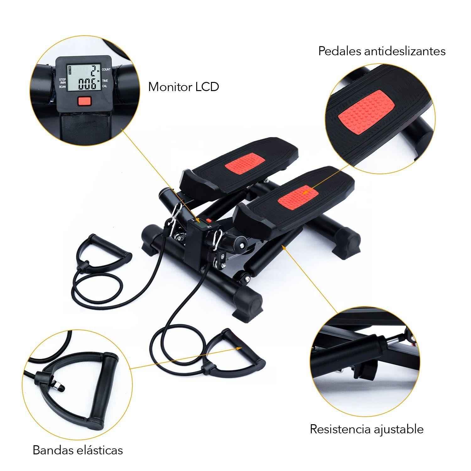 Mini Stepper Elíptica Escaladora Paso A Paso-3