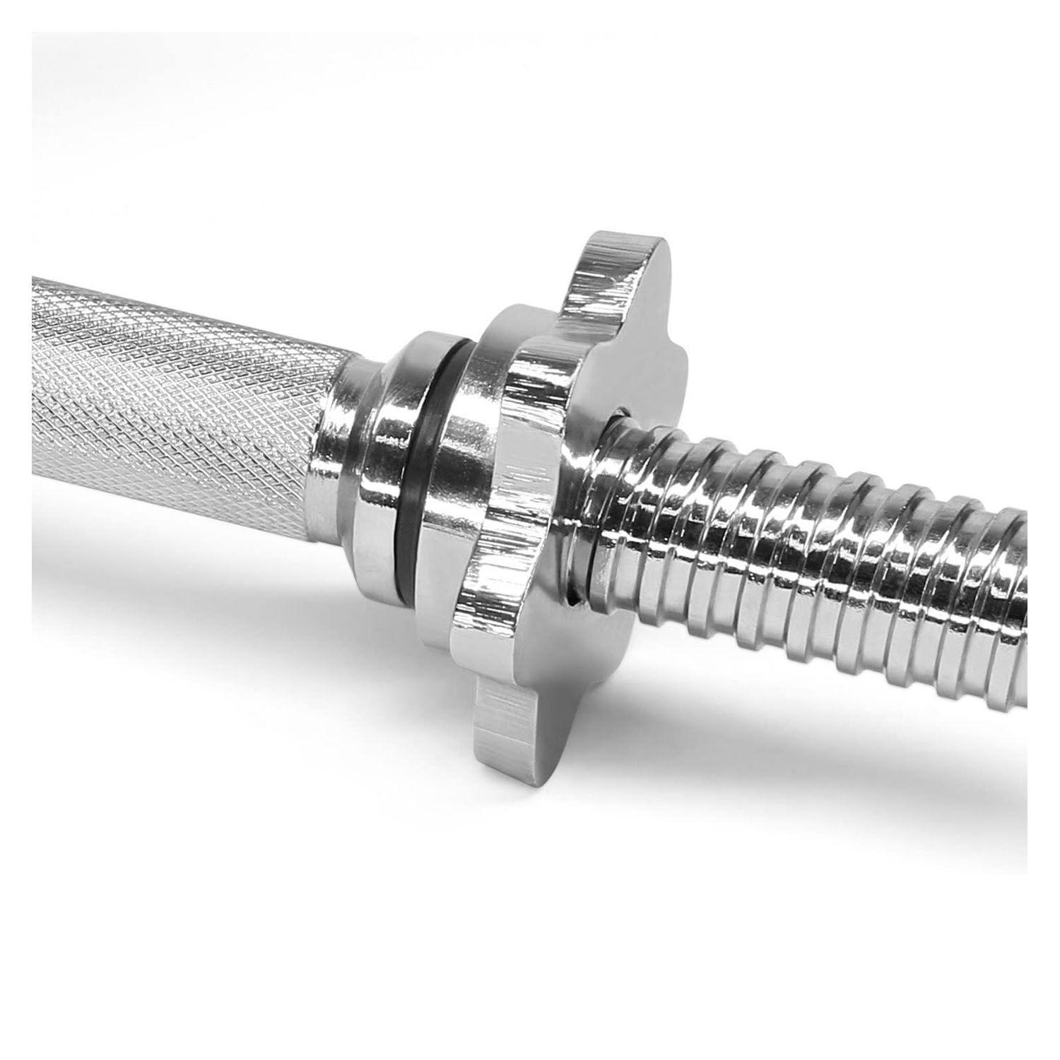 Barra Mancuerna 35 Cm Con Mariposas-4