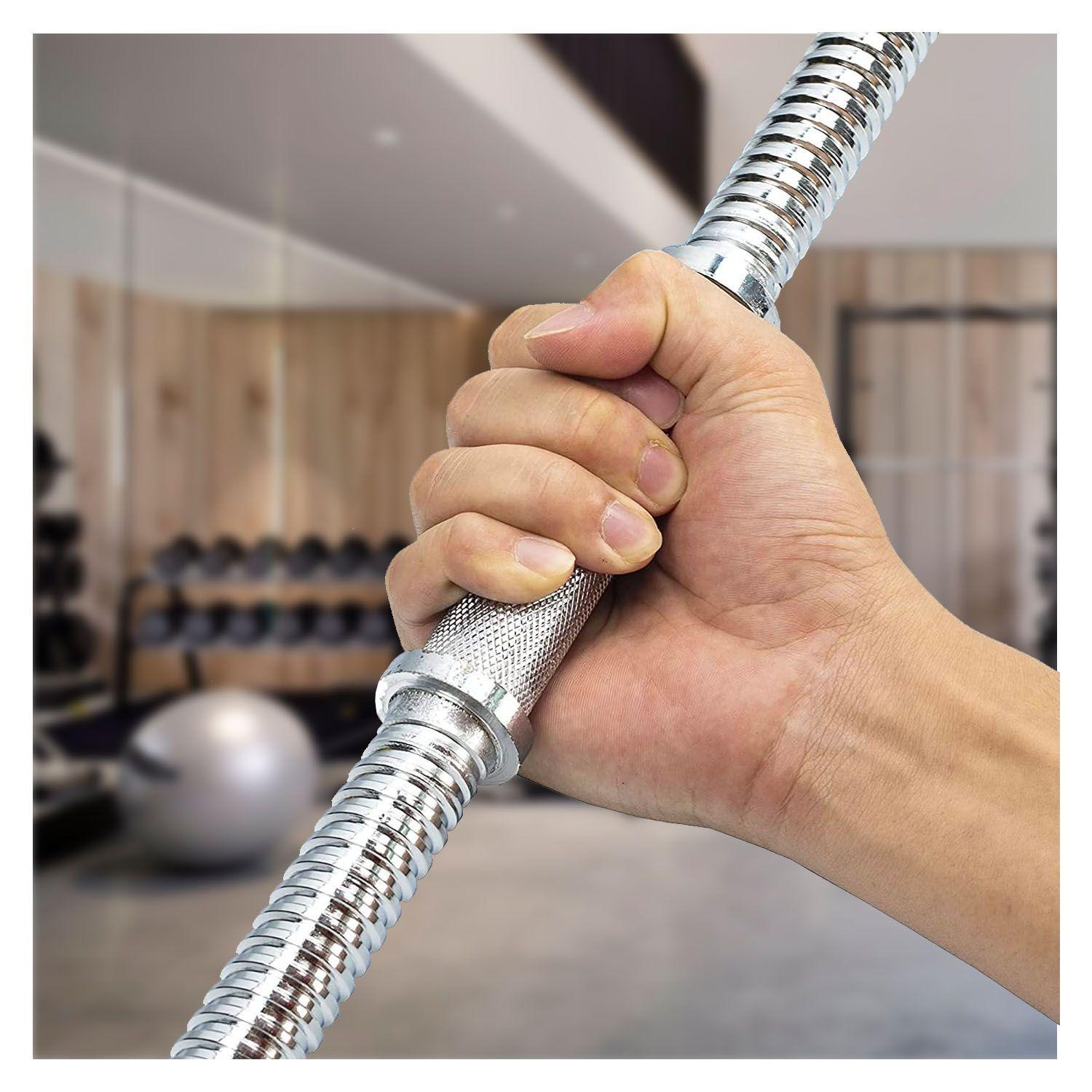 Barra Mancuerna 35 Cm Con Mariposas-1