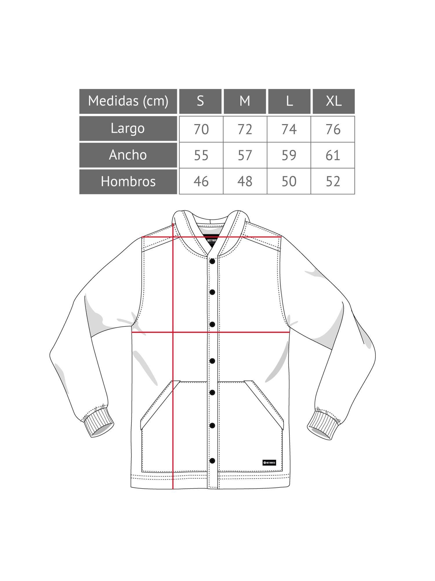 Poleron Button up hood-2