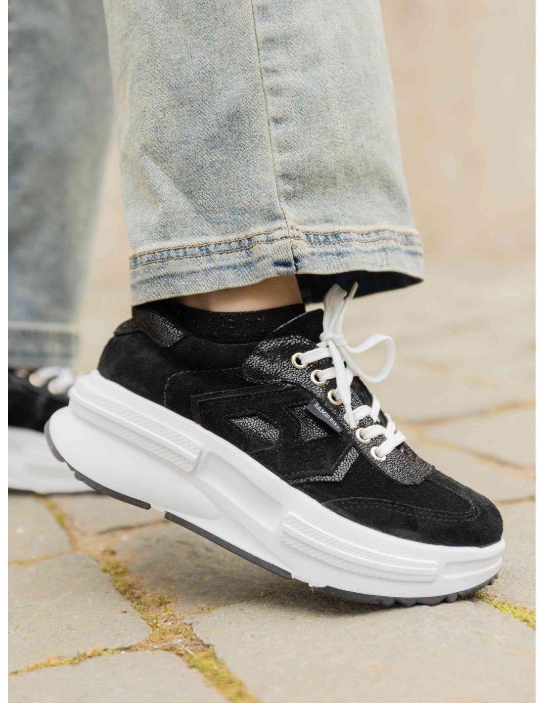 Zapatilla Esmeralda Negro-6
