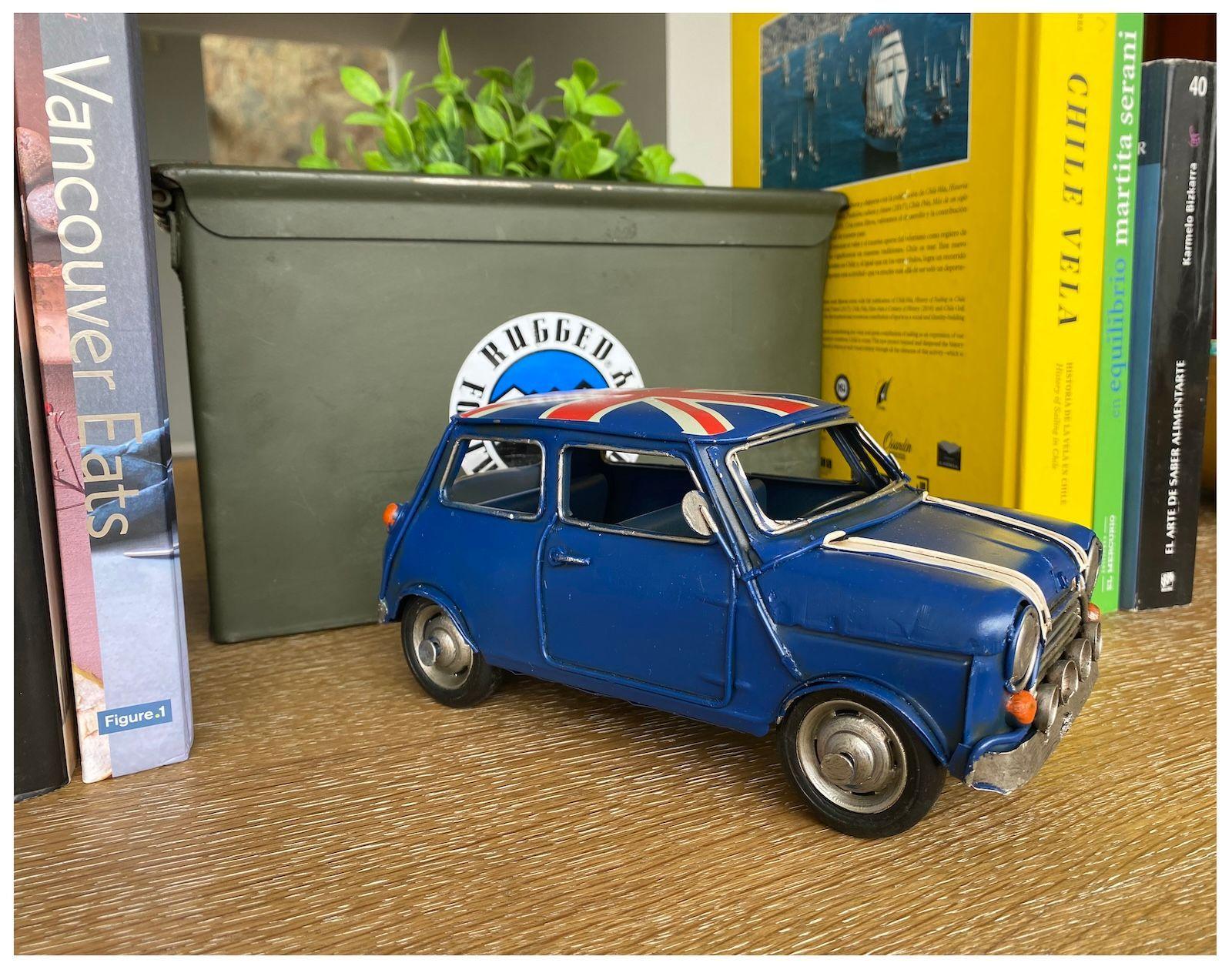 Auto A Escala, Mini Cooper Colección, Decoración Vintage-4
