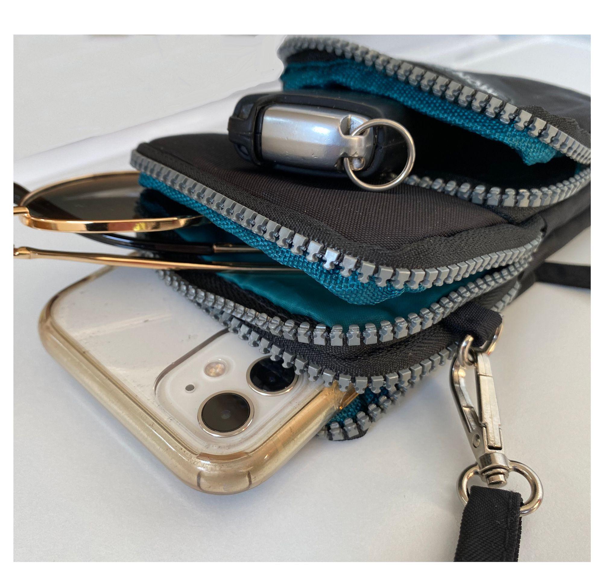 Bandolera Crossbody Porta Celular, Mini Cartera.-2