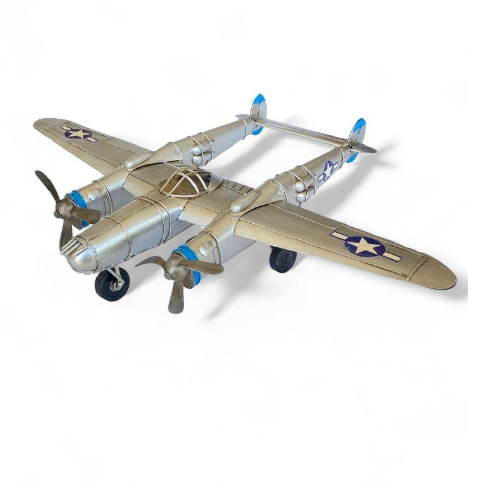 Avión A Escala, Aviones de Colección, Lightning, Decoración Vintage. -1