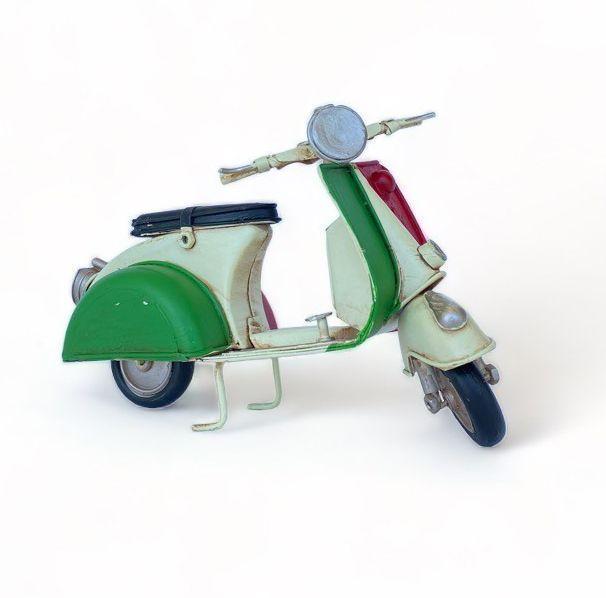 Moto Vespa A Escala, Colección Decoración Vintage Italia-0