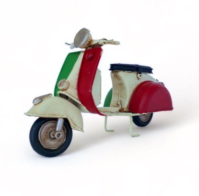 Moto Vespa A Escala, Colección Decoración Vintage Italia-4