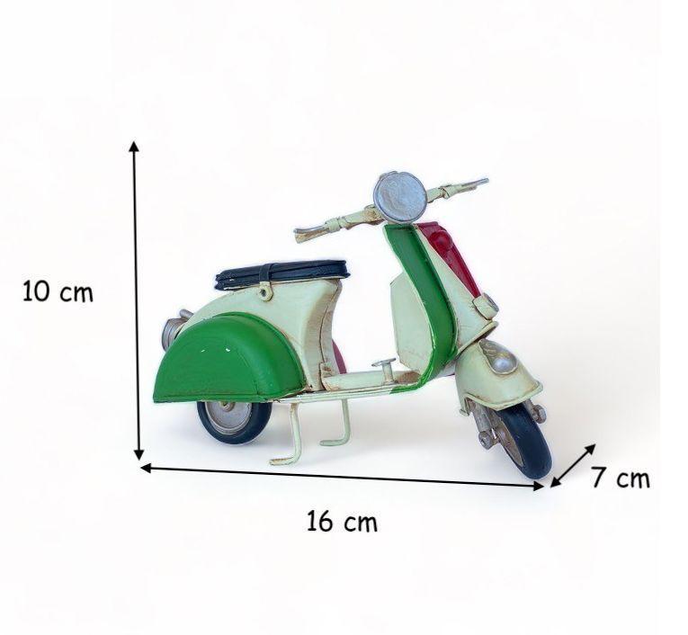 Moto Vespa A Escala, Colección Decoración Vintage Italia-5