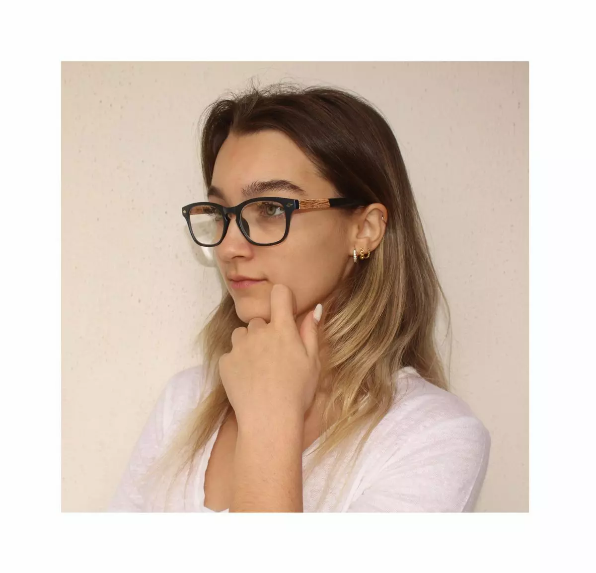 Lentes opticos Graduación +3.5, Anteojos lectura, con aumento para presbicia.-2