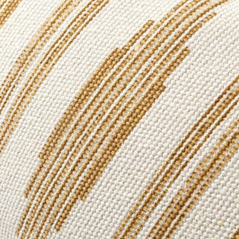 Cojin Boho Nordico Decorativo Ocre + Relleno.-2