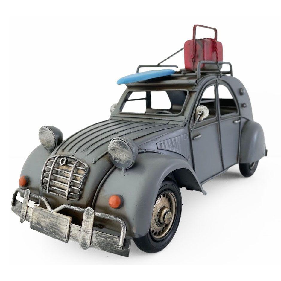 Auto A Escala Citroen 2CV Colección, Decoración Vintage En Metal Citroneta-1