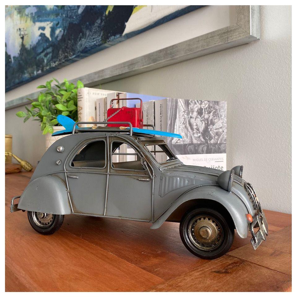 Auto A Escala Citroen 2CV Colección, Decoración Vintage En Metal Citroneta-4