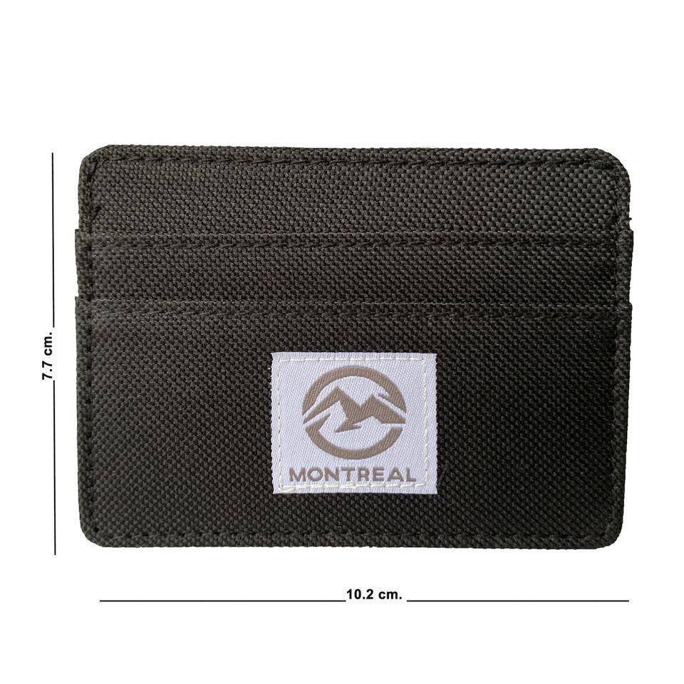 Tarjetero Hombre Mujer, Porta Tarjetas Billetera Lona-5