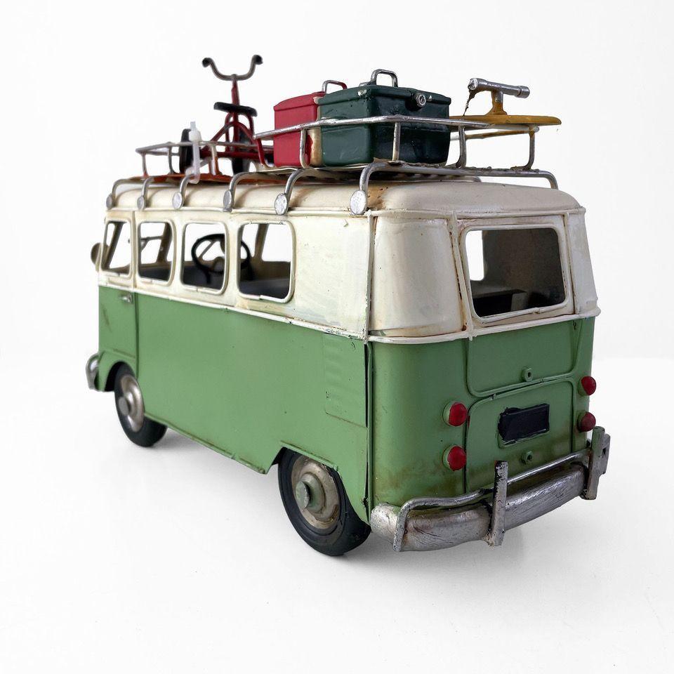 Auto de Colección, Autos A Escala, Kombi Decoración Vintage Fierro-2