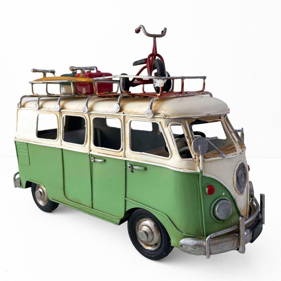 Auto de Colección, Autos A Escala, Kombi Decoración Vintage Fierro-3