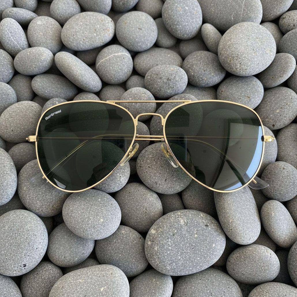 Lentes De Sol Aviador, Hombre Mujer Polarizado, Filtro Uv-2