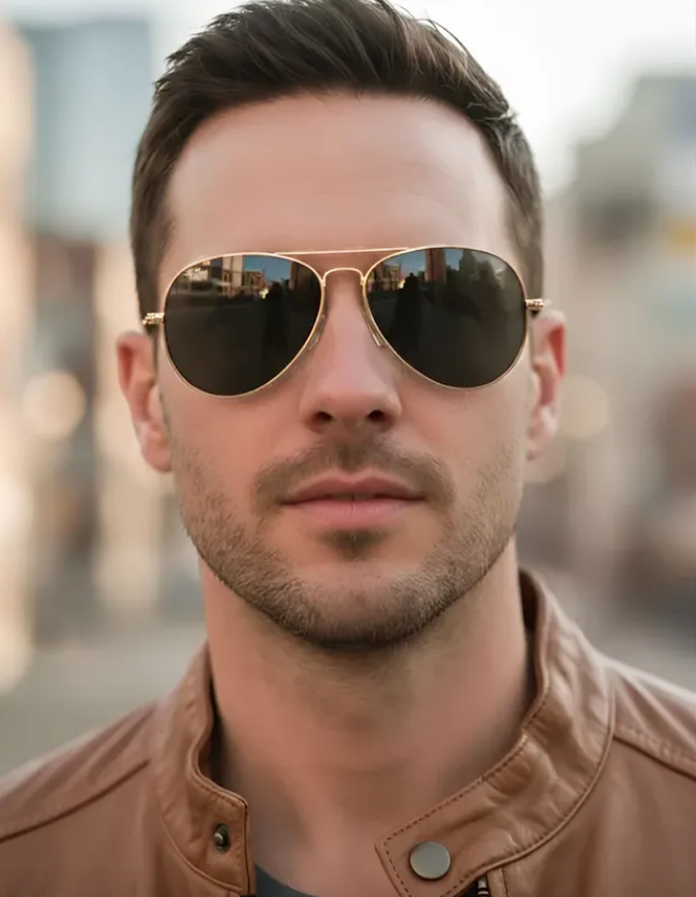 Lentes De Sol Aviador, Hombre Mujer Polarizado, Filtro Uv-4