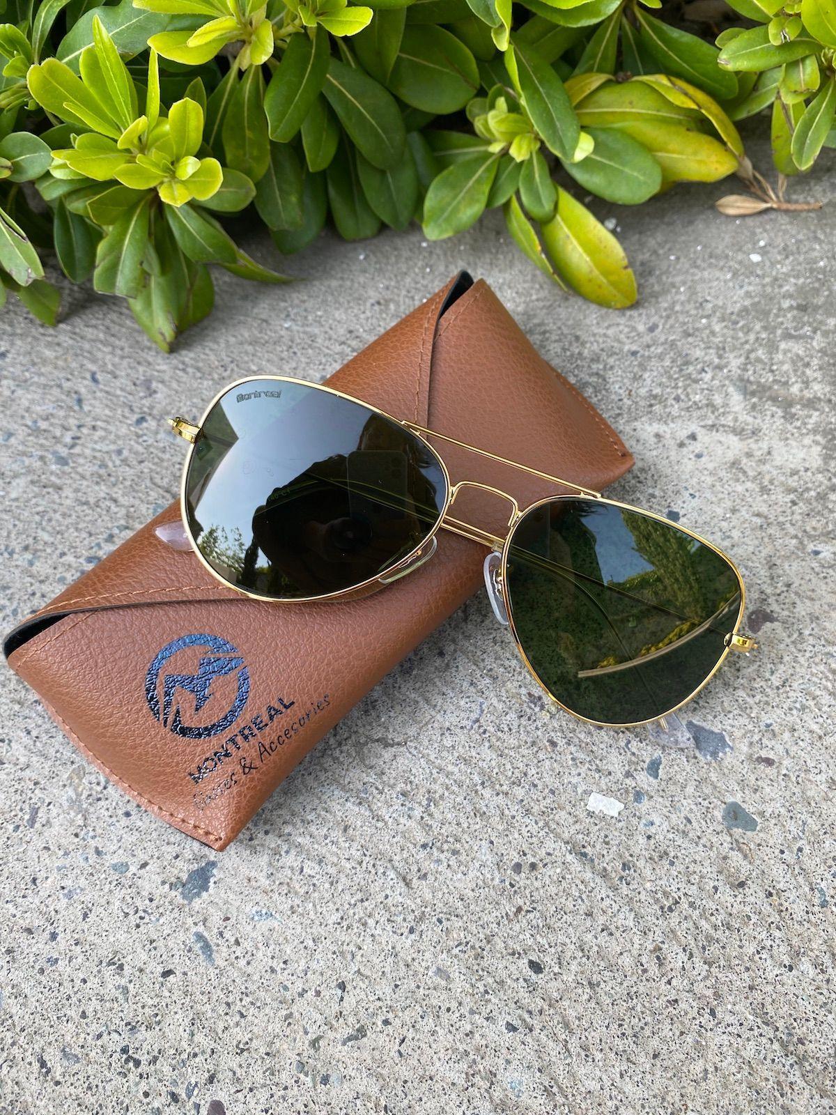 Lentes De Sol Aviador, Hombre Mujer Polarizado, Filtro Uv-6