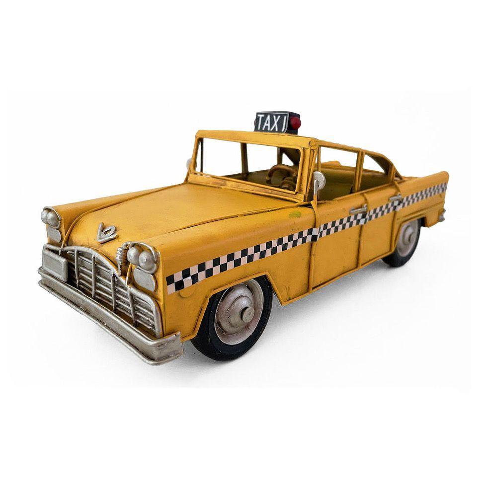 Auto A Escala Colección Decoración Vintage En Fierro-1