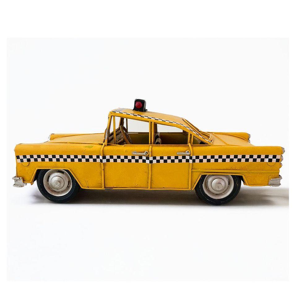Auto A Escala Colección Decoración Vintage En Fierro-2