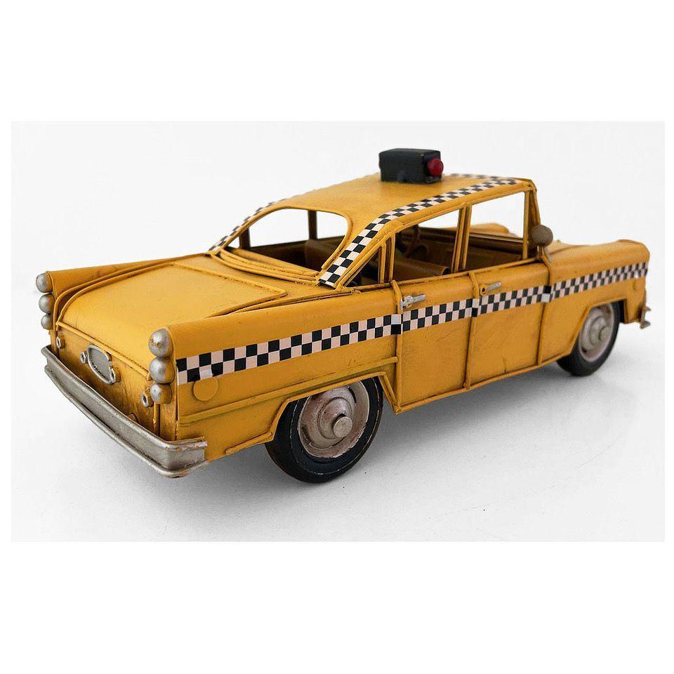 Auto A Escala Colección Decoración Vintage En Fierro-3