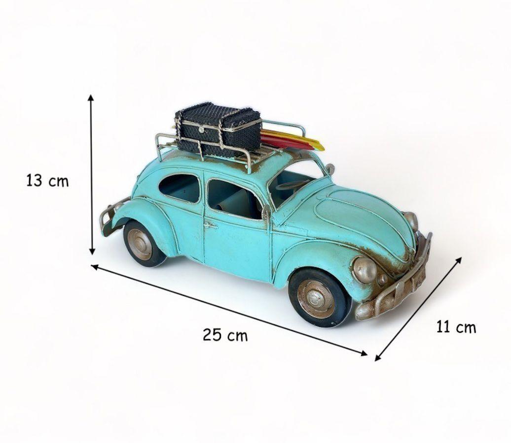 Auto de colección, Autos a Escala, Volkswagen Escarabajo Decoración Vintage-4