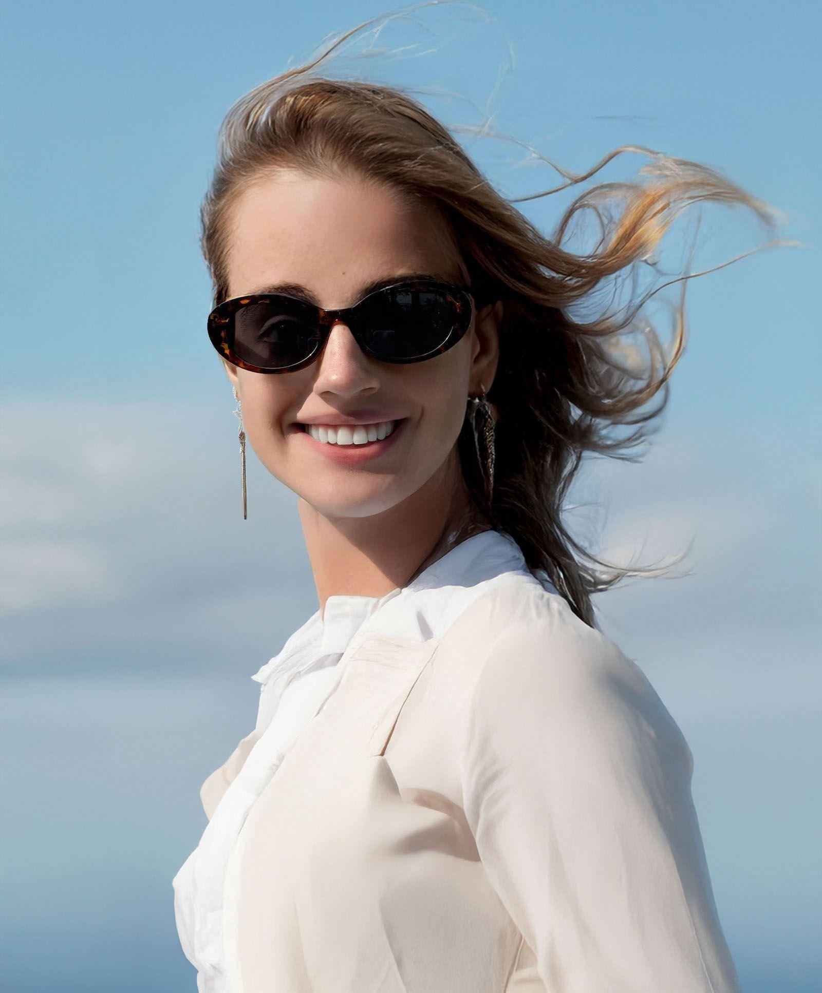 Lentes Sol Mujer Diseño Agatado Filtro Uv Original Montreal-2