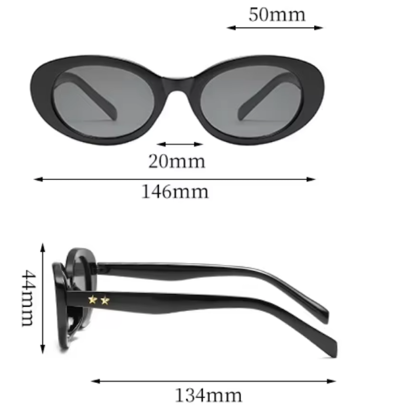 Lentes Sol Mujer Diseño Agatado Filtro Uv Original Montreal-3