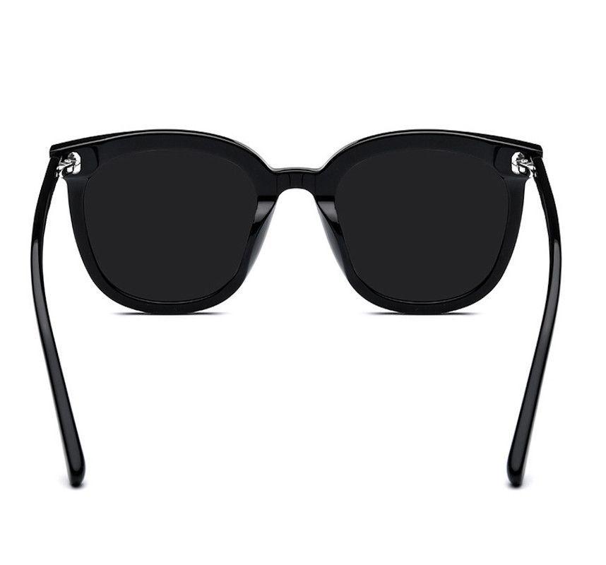 Lentes de sol mujer oversized, filtro UV, Anteojos negros.-4