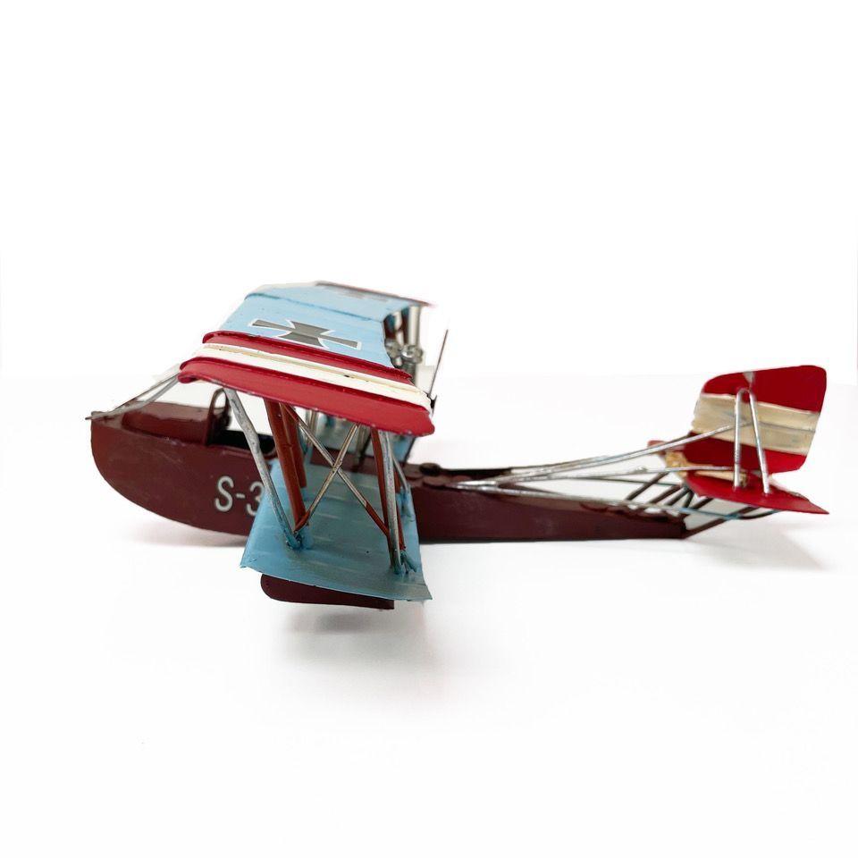 Avión A Escala Hidroavion Colección Decoración Vintage-2
