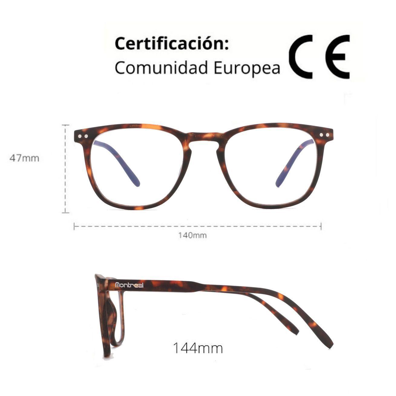 Lentes Ópticos +1.0 Lectura Anteojos Graduados Presbicia Gafas-6