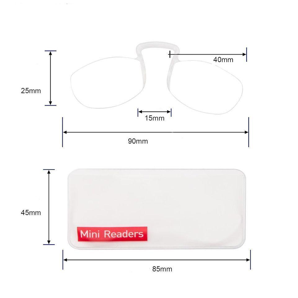 Lentes Ópticos +1.0 Anteojos De Lectura Para Billetera-5