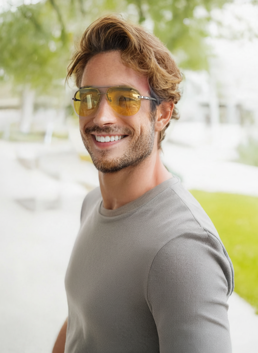 Lentes Visión Nocturna Anteojos Manejar Noche Gafas-3