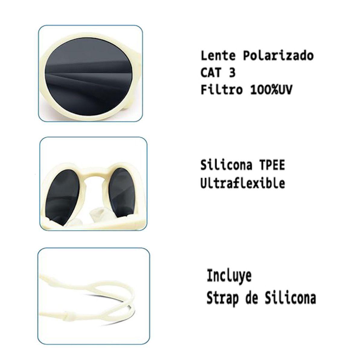 Lentes Sol Bebé 0 a 2 años Anteojos Gafas CAT3 Polarizados.-6