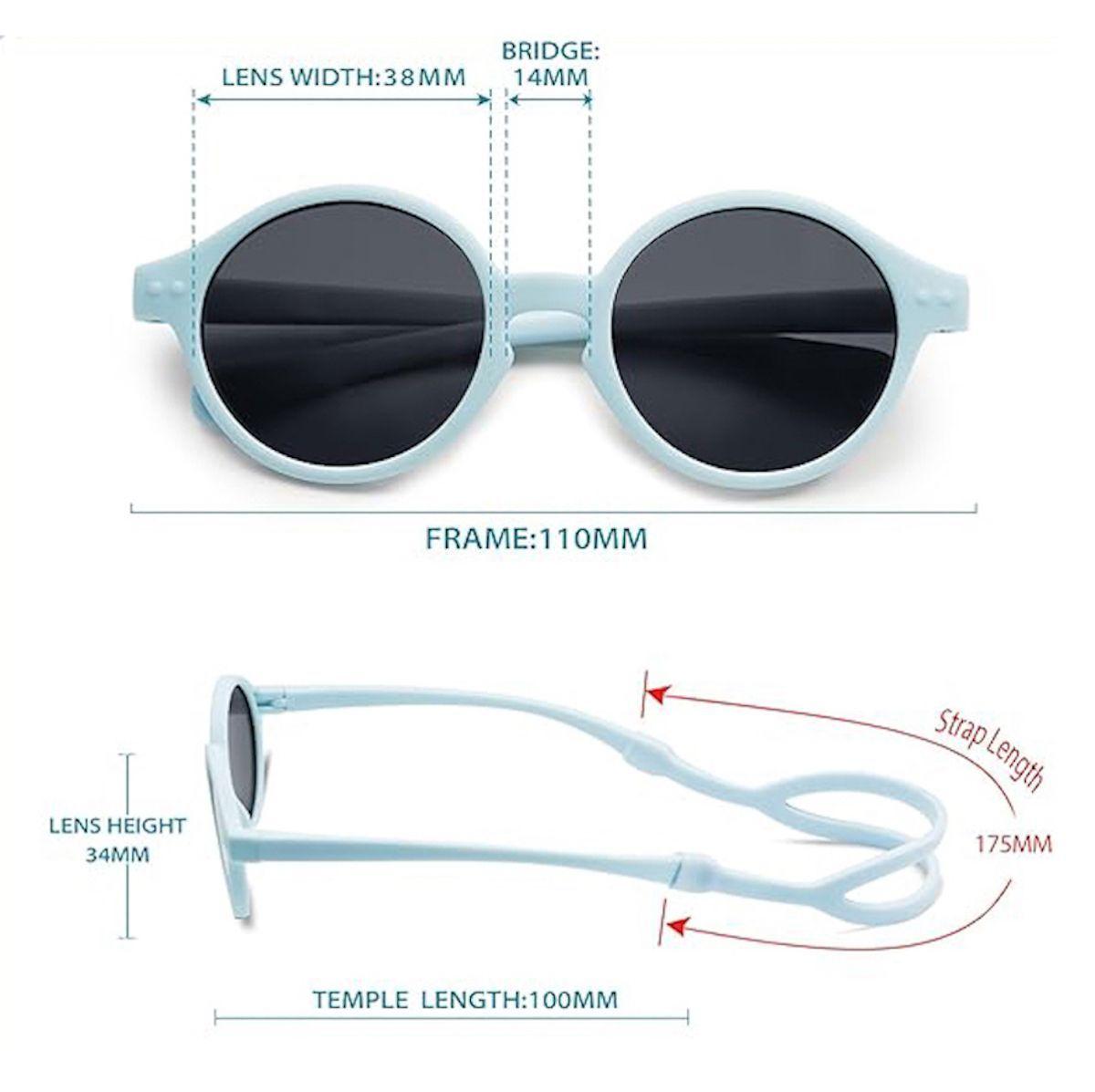 Lentes Sol Bebé 0 a 2 años Anteojos Gafas CAT3 Polarizados.-7