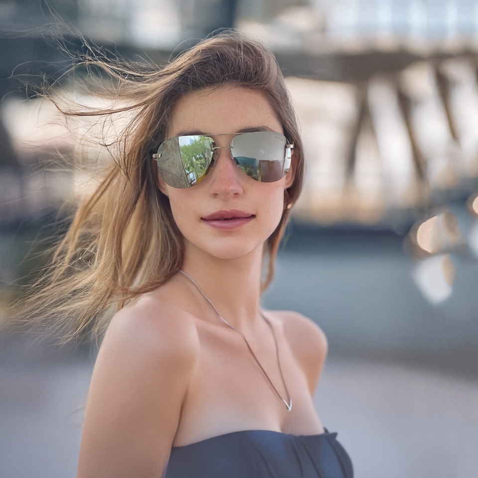 Lentes Polarizados Sol Hombre, Anteojos Aviador, Gafas-5