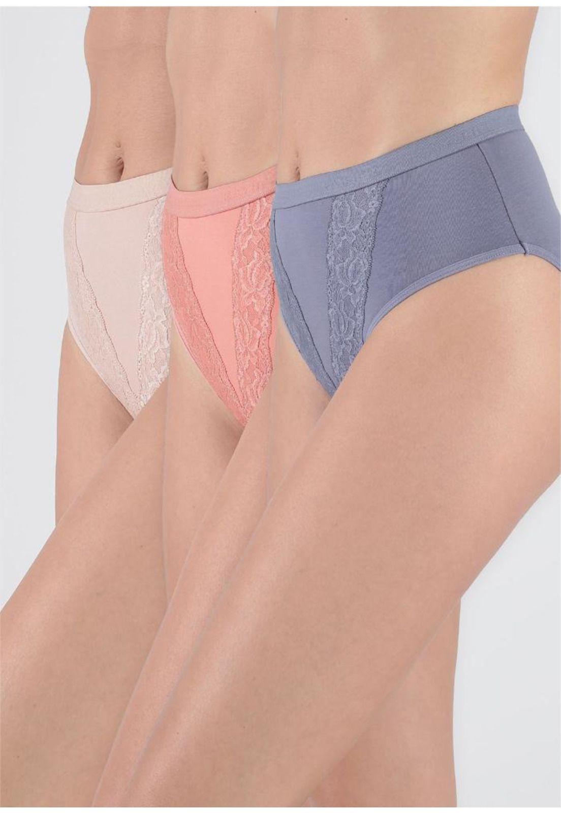 Pack 3X Calzon Maxi Algodón P310.80-NAR Kayser-0