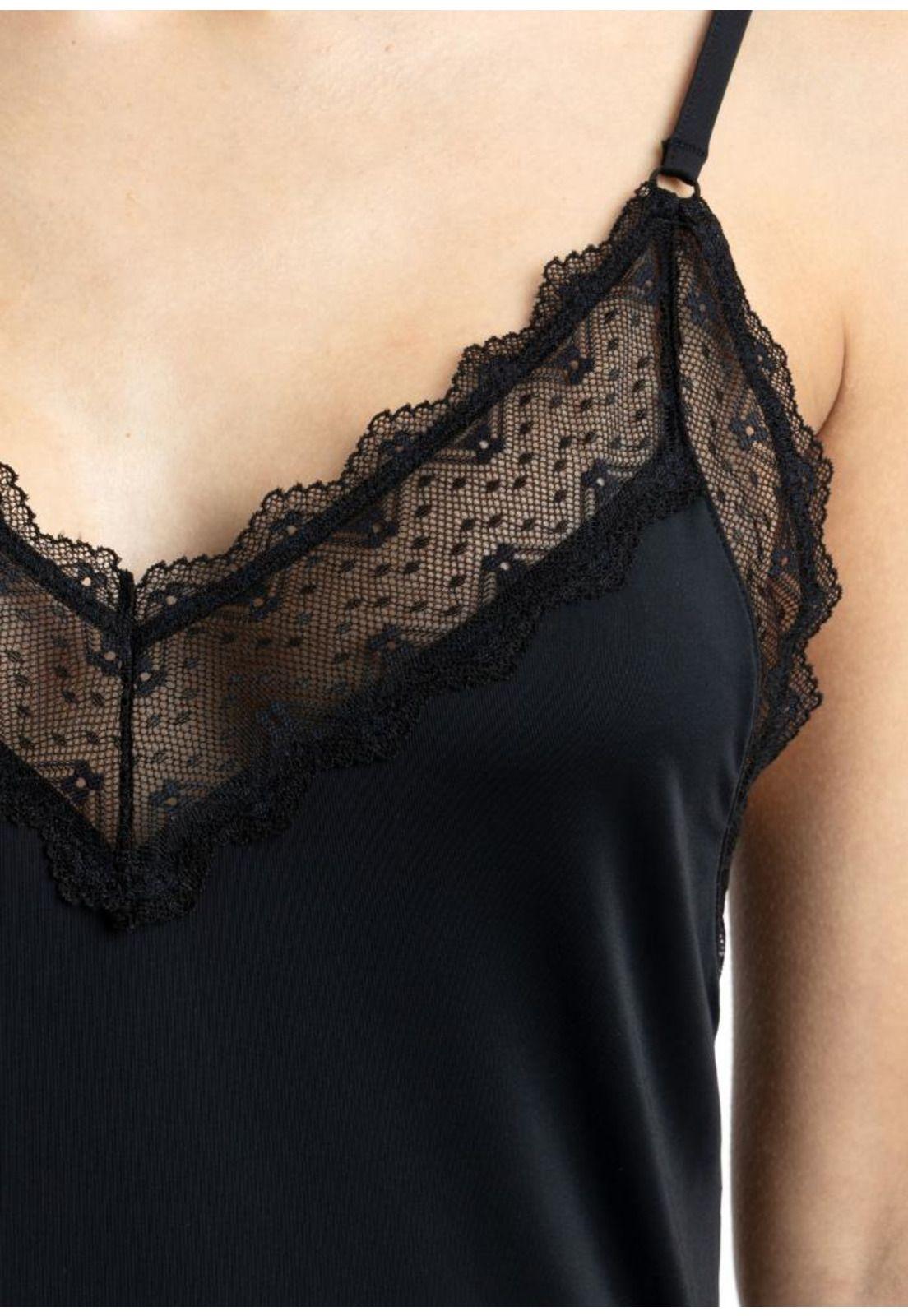 Camisola Encaje Microfibra Mujer Kayser-2