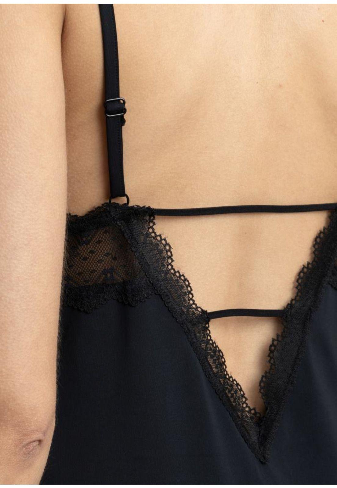 Camisola Encaje Microfibra Mujer Kayser-4
