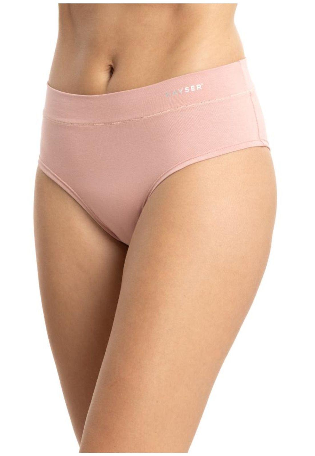 Pack  3 Calzones Hi-Leggs  Algodón Mujer Kayser   P311.80-ROS1-1