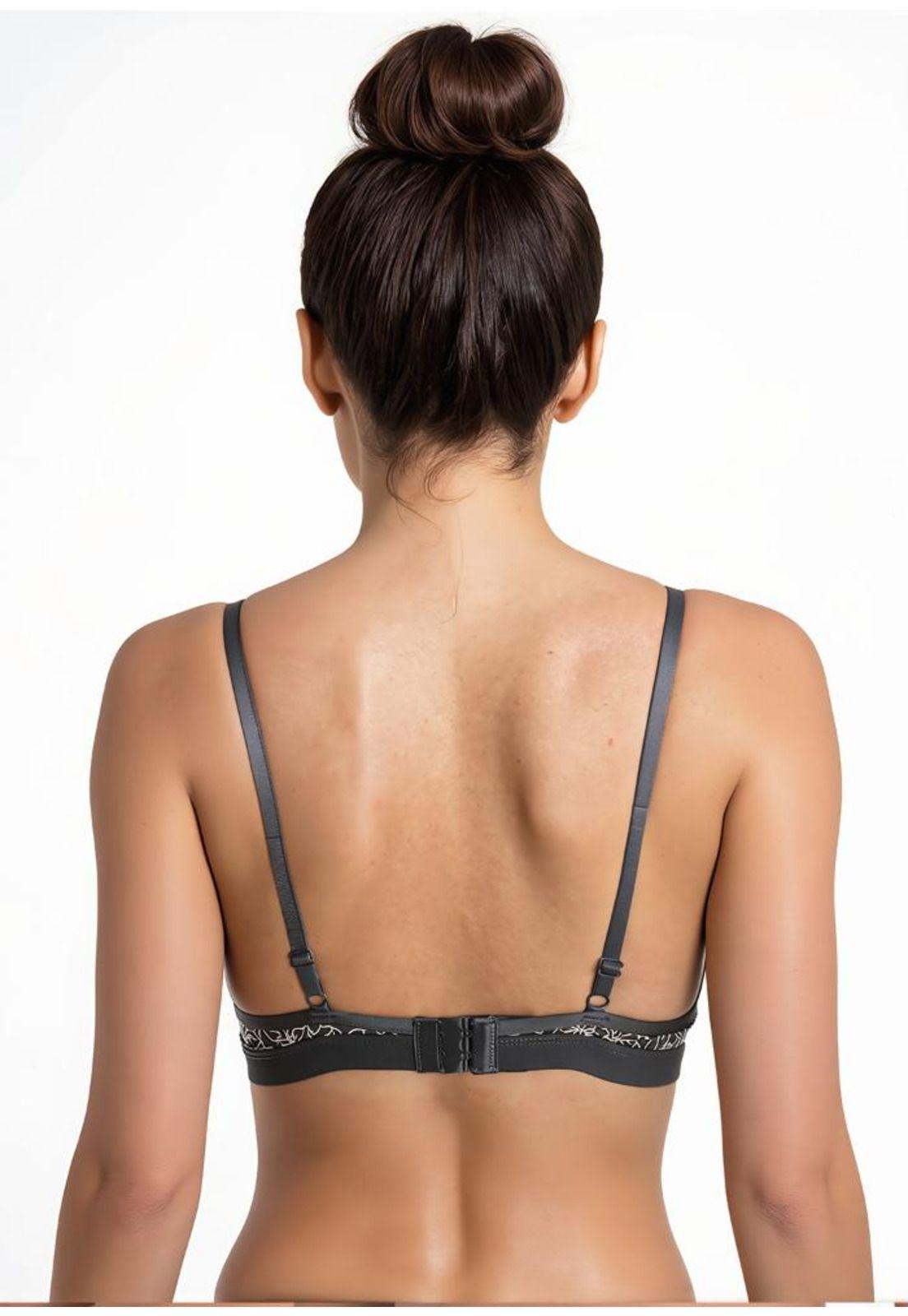 Pack 2x sosten microfibra P250.0023-GRI2 Kayser-3