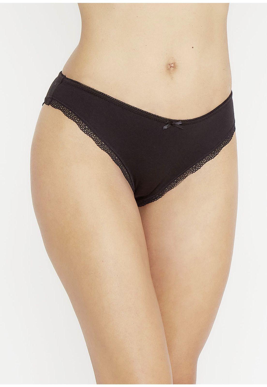 Pack 2x bikini algodón P213012-NEG1 Kayser-3