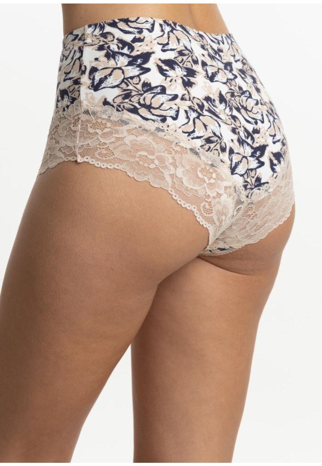 Pack 3 Pantaletas Tiro Alto Algodón Mujer Kayser P3145053-AZU5-2